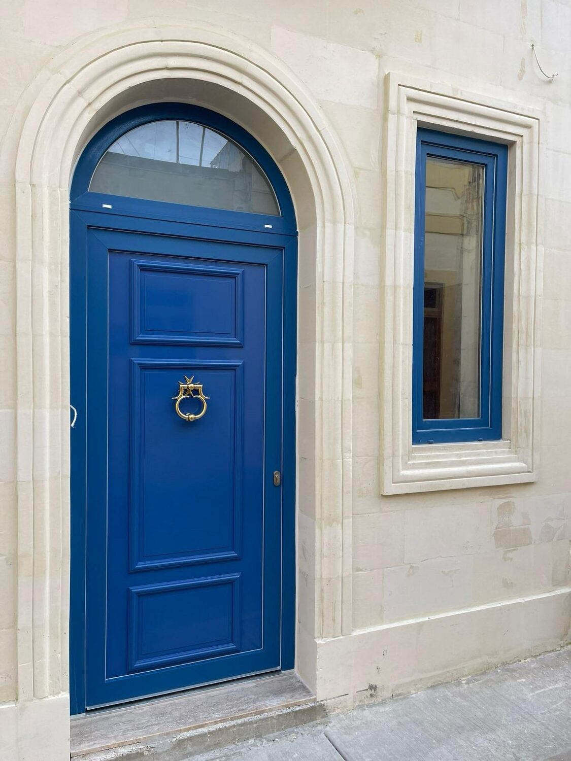 Arched entrance detail